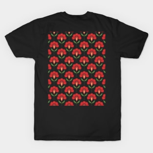 Flower Pattern T-Shirt
